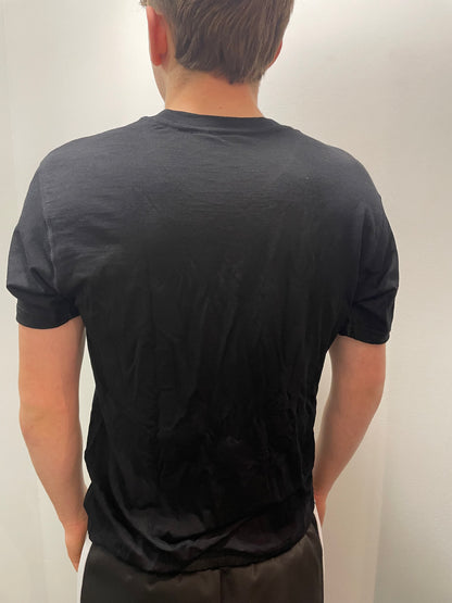 MAGLIETTA LIGHTWEIGHT LANA MERINO/BAMBOO - Nero