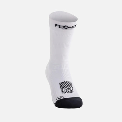 Flocky  Calzino Running Trail Trekking Bianco