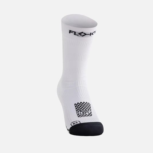 Flocky  Calzino Running Trail Trekking Bianco