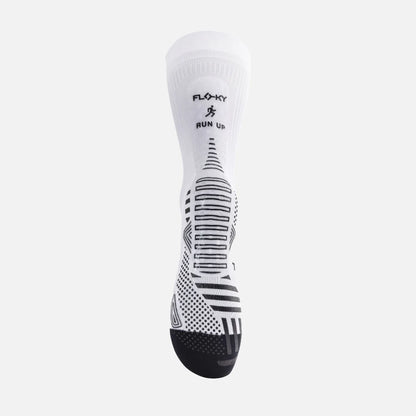 Flocky  Calzino Running Trail Trekking Bianco