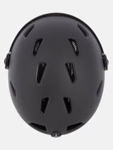 McKINLEY PULSE HS-016 VISOR - Casco da sci con visiera - black/silver