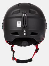 McKINLEY PULSE JR REVO HS-016 - Casco da sci junior con visiera - black/red