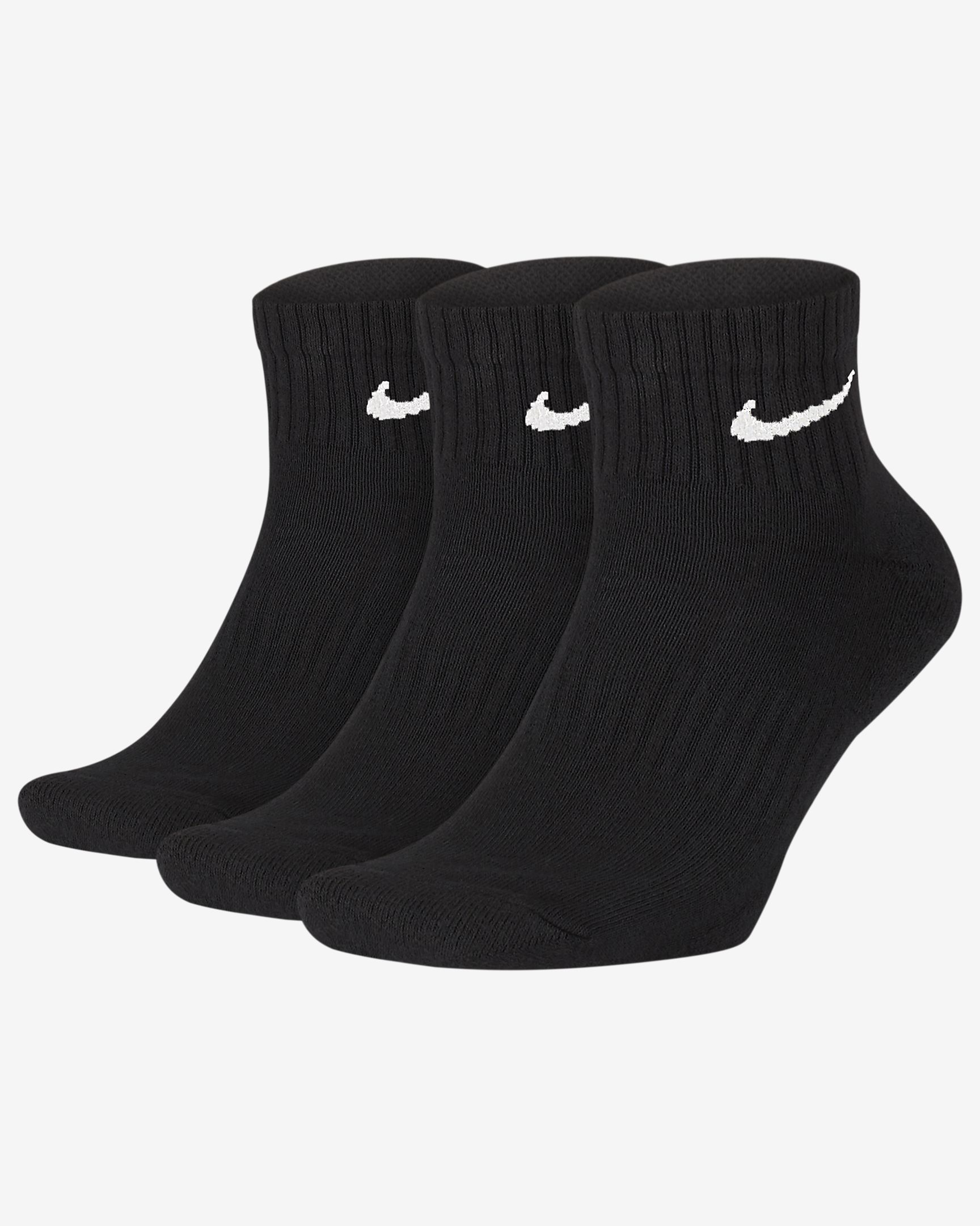 calze-da-training-alla-caviglia-everyday-cushioned black